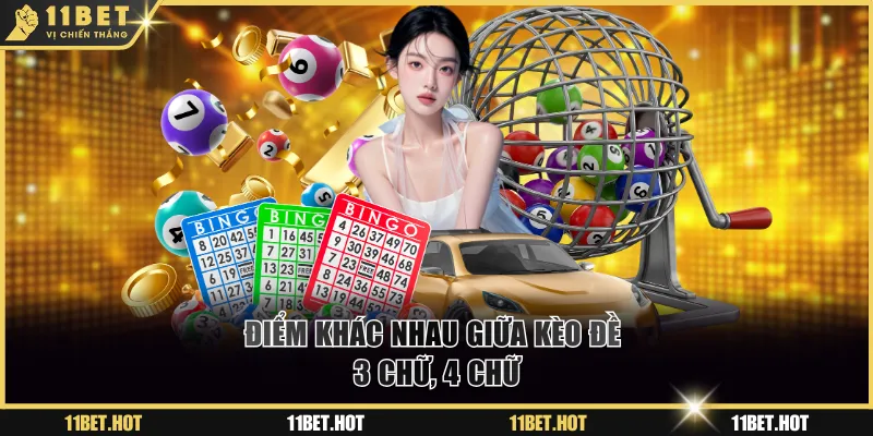 Điểm khác nhau giữa kèo đề 3 chữ, 4 chữ